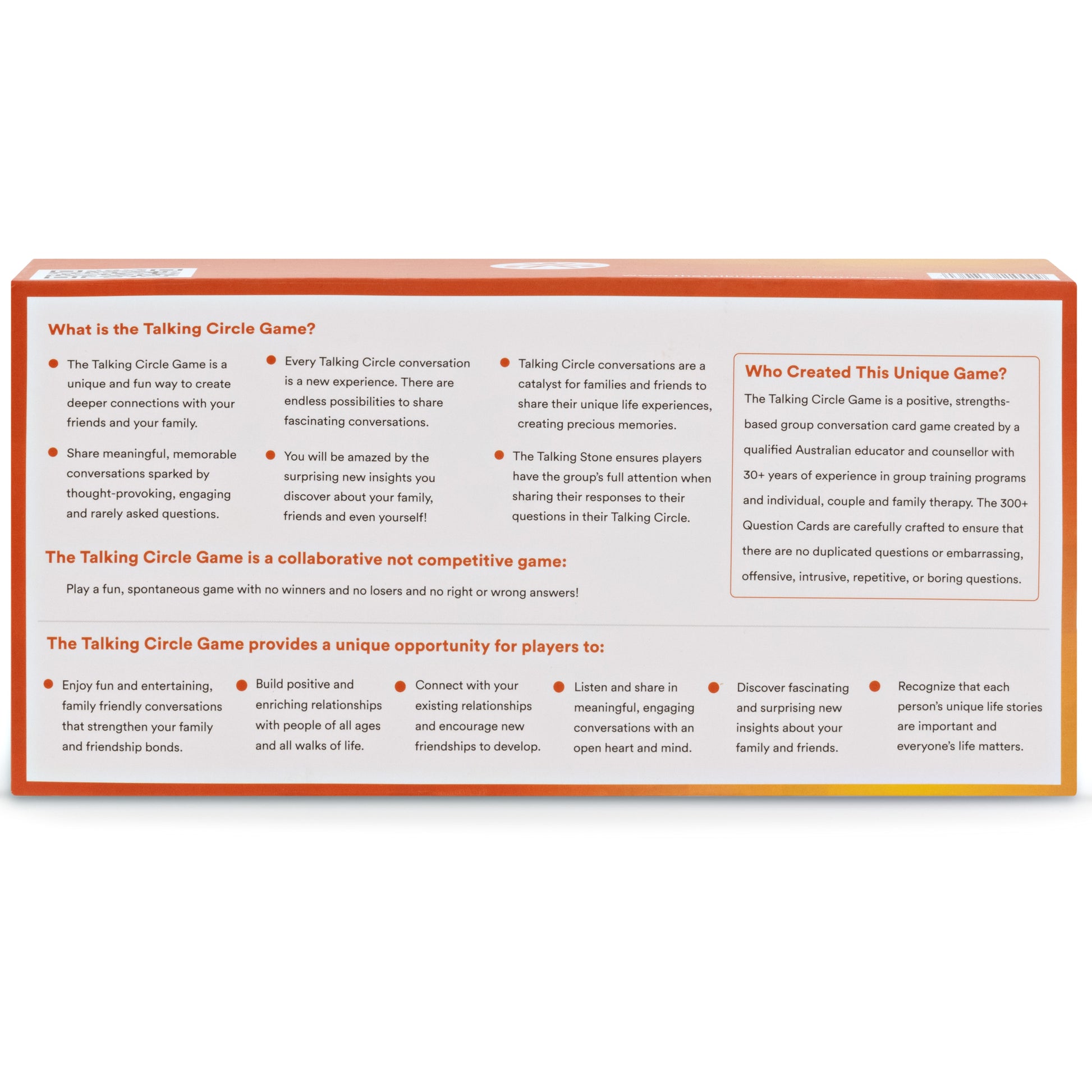 The Talking Circle Game - The Talking Circle